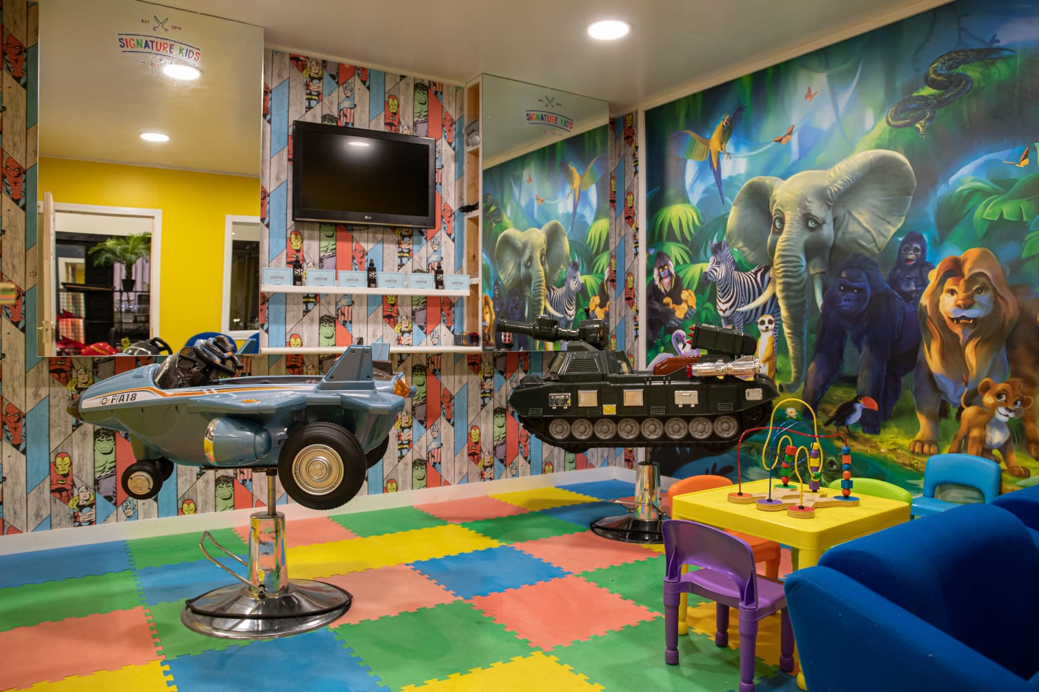 Signature Kids dedicated children’s hair salon in Dundalk